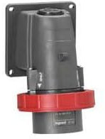 Legrand 053091 Plastique Fiche Inclinée Fixe Hypra, 380V à 415V, 3P+N+T