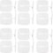 12 x Tens Electrodes pads,Electrode replacements (3 PACKS OF 4), Back, Hip, Leg, Labour pain relief 2 x 2 5x5cm 50x50mm ELLE, Femme. Lady, Boots, Babi, Obi, Lloyds and Neurotrac