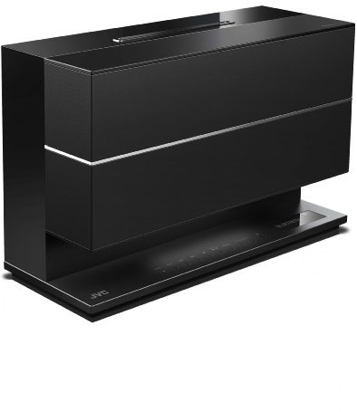JVC NX-W5BE Design Audio-System schwarz