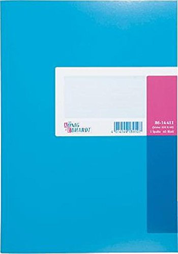 K+E Spaltenbücher 8614411-610K40, blau, 1 Spalte, DINA4, 40Blatt