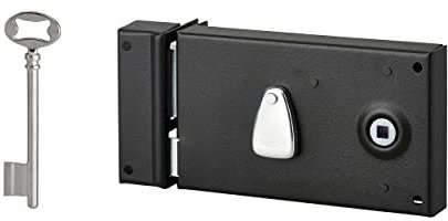 Serrure à pêne dormant horizontale Thirard T 1/2-Noir-Gauche l x h-82 x 140 mm