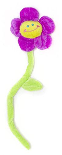 GOODS+GADGETS Singing Happy Birthday flower in 5 colours - Birthday gift with melody - Purple-Purple