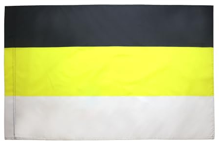 AZ FLAG Flagge Russisches Kaiserreich 1858-1896 150x90 cm Hohlsaum | Für innen und außen Kaiserreich Russland dekorative Flagge doppelte Nähte und verstärkte Kanten mit Masttunnel 100D Polyester