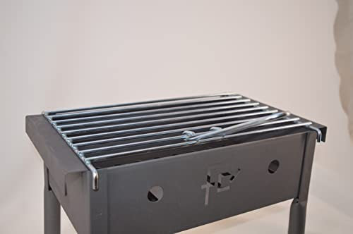 Flores Cortés 33227 - Barbecue da Tavolo, 34 x 23 x 21 cm, Colore: Nero