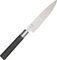 KAI Wasabi Black Coltello multiuso 15,0 cm lunghezza lama - acciaio inossidabile 6A/1K6 lucidato 58 (±1) HRC - manico in polipropilene nero - coltello universale - Made in Japan