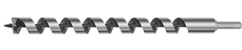 Dewalt Schlangenbohrer DT4650 (für den Einsatz auf Bohrmaschinen, Bohrer-ø: 30 mm, selbsteinziehende Zentrierspitze, für Hart- u. Weichhölzer, Hartfaserplatten, Sperrholz, Spanplatten)