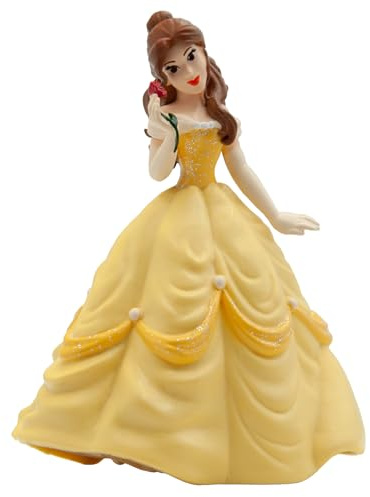 Bullyland 12401 - Personaggio di Belle dal film di Walt Disney La bella e la bestia, 10,3 x 7,6 x 6 cm, ideale come decorazione per torte e regalo per far giocare i bambini