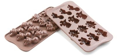 Silikomart - SCG16 Dino - Molde de Silicona 40X33 H 16 MM