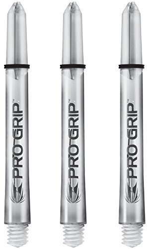 Target Pro Grip Dart-Shafts, transparent, Größe 5, I45, Medium,5 Sets (15 Stück)