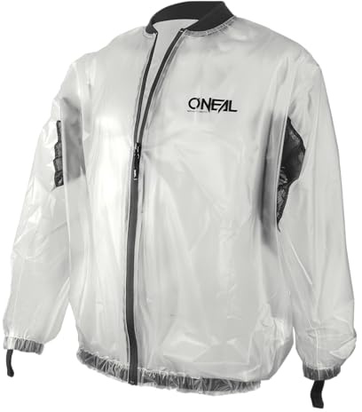 O'NEAL 1171-005 Splash Rain Veste de Motocross, Transparent, XL Mixte