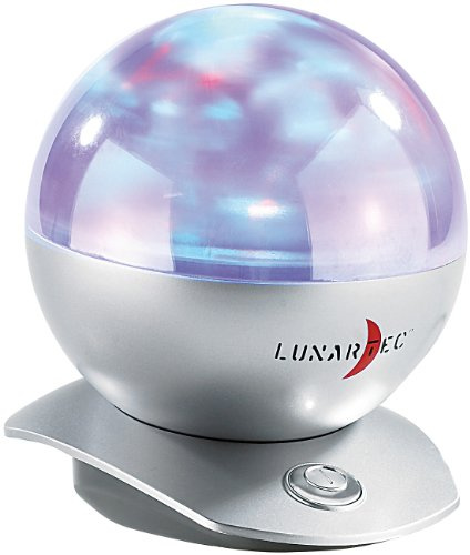Lunartec Laserlampe: Laser-Kugel-Lampe mit Polarlicht-Effekten (Lichtprojektor, Polarlaser, Wand)