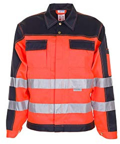 Planam 2006056 Signalisation Blouson Taille 56 Orange/Bleu Marine