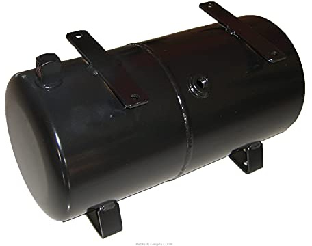 FENGDA® ORIGINAL Luftkompressor Ersatzteil: Metall Druckbehälter, Schwarz, Luftbürsten-Funktion, Keine included components