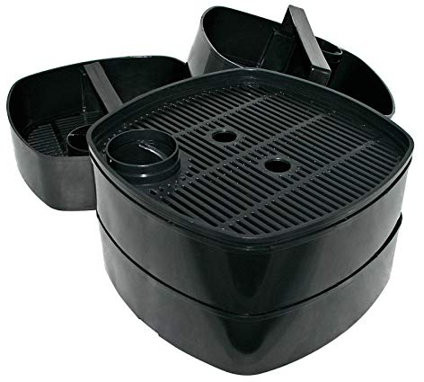 Ersatzteil für SunSun HW-404B Aquarium Außenfilter Filterkörbe mit Griffen und Abdeckplatte
