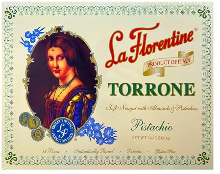 La Florentine Pistachio Torrone, 7.62 Ounce