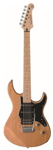 Yamaha Pacifica 112VMX E-Gitarre hell braun – Hochwertige E-Gitarre für Einsteiger in elegantem Design – Vielseitiger Klang durch eine durchdachte Tonabnehmerbestückung