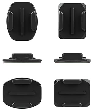 GoPro självhäftande fästen (2 x böjda, 3 x raka, lämplig för HD HERO2/HERO3/HERO3+)