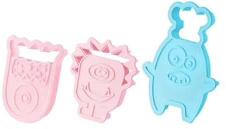 Zenker 42878 Ausstecher-Set Monster, Patisserie