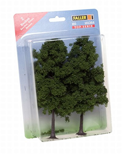 FALLER 181364 2 Buchen Top Serie ca. 18 cm, grün