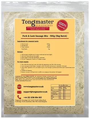 Pork & Leek Sausage Complete Mix - 500g