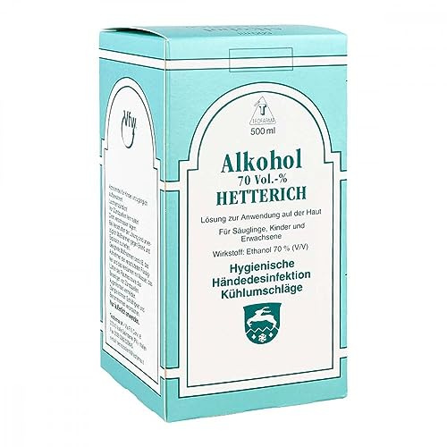 Alkohol 70% V/V Hetterich