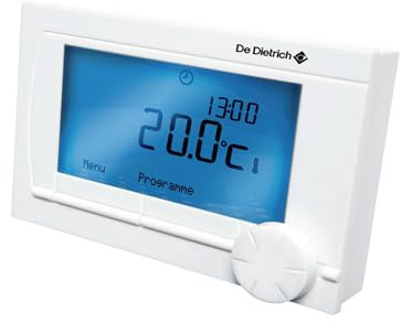 Thermostat d'ambiance AD 304 De Dietrich digital programmable hebdomadaire filaire modulant pour chaudière condensation