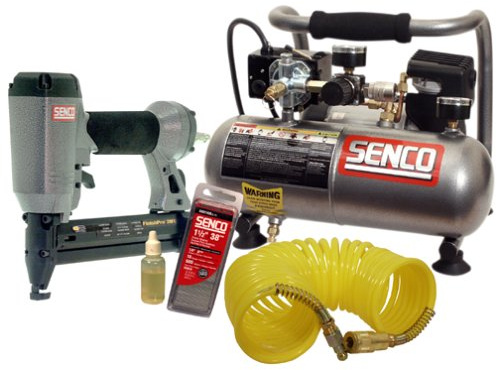 Senco PC0948/FP2N1KIT FinishPro 2N1 18-Gauge Brad Nailer/Stapler/Compressor Kit