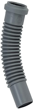 Wirquin 79020011 Raccord wc universel magicoude M/F ⌀40, à emboîter (push-fit) pour évacuation wc, gris