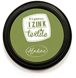 ALADINE Stempelkissen für Textil, Grün