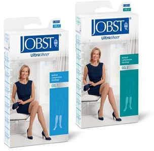 Jobst Ultra Sheer 2 AD-regular Ohne Spitze Cafe Größe IV CCL 2