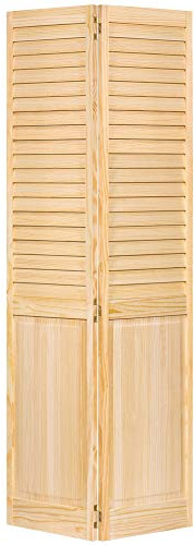 Kimberly Bay Closet Door, Bi-fold, Louver Panel Plantation (24x80)