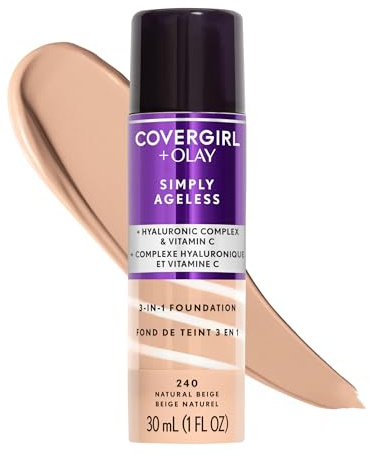 COVERGIRL Simply Ageless 3-in-1 Foundation - 240 Natural Beige
