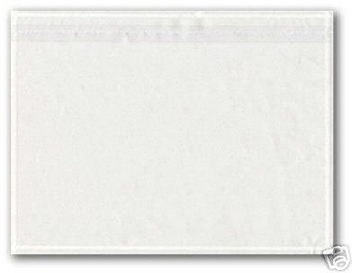 250 Dokumententaschen DIN C5 transparent selbstklebend