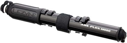 Lezyne Pumpe Minipumpe CNC Drive HP, Schwarz-Glänzend, M, 21,6cm, 1-MP-HPDR-V2M04