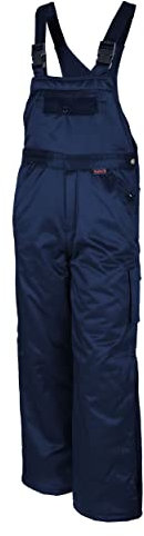 QUALITEX HIGH QUALITY WORKWEAR Latzhose 60% CO/40% PES,CA.265 G/M² MIT STEPPFUTTER Größe M