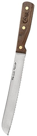 Case WR XX Pocket Knife Household 8 Inch Bread Knife W/Miracl-Edge Serration Item #7318 - (XX623) -
