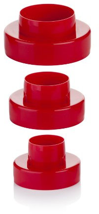 Tescoma Delicia - Cortapastas Doble círculo, 6 tamaños