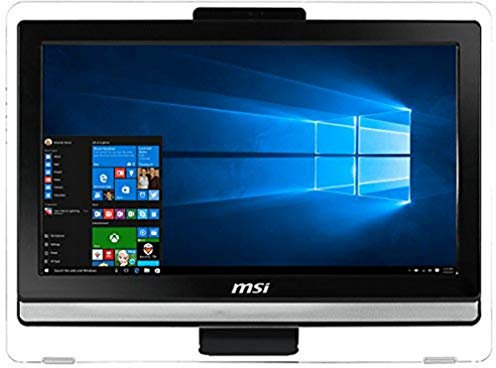 MSI Pro 20ET 4BW-045XEU Ordinateur de Bureau Tout-en-Un Tactile 19.5'' Blanc (Intel Celeron, 4 Go de RAM, 1 to)