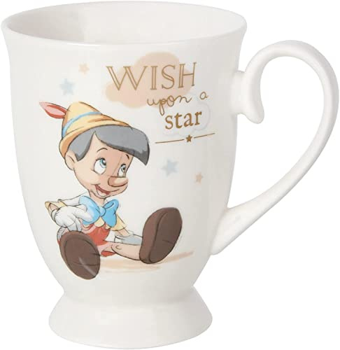 Disney DI365 Mug avec motif de Pinocchio et inscription « Wish Upon a Star »