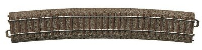 Trix HO Scale C Track Curved 12.1 Degrees
