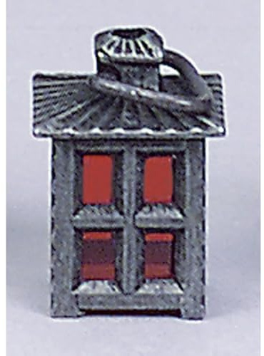 Kahlert Licht 20638 Puppenhauszubehör, Zinnfarben, rot