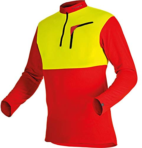 PFANNER® Funktionsshirt Langarm Forst Cocona Zipp-Neck