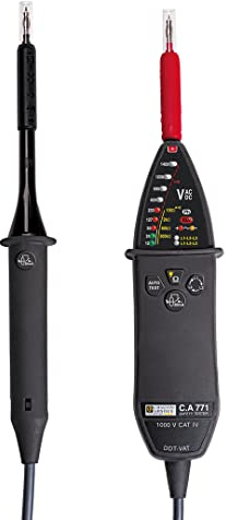 Chauvin Arnoux P0119 1771 a 771 Testeur de tension avec ip2 x de pointes de test