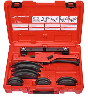 Rothenberger enhands-böjning tub bender maxi-set, 3/8 – 1/2 – 5/8 – 3/4 – 7/8 tum, 1 st, 023022X