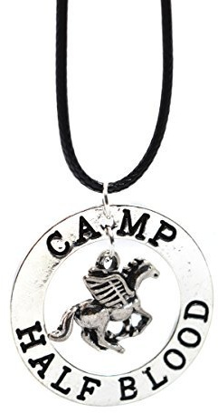 La dernière Olympian Camp Half-Blood Percy Jackson Pegasus Zeus Demi sang Collier en boîte cadeau