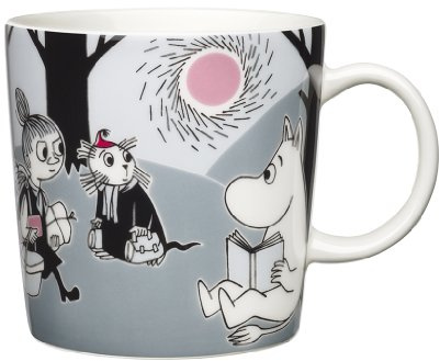 Arabia 1006331 - Taza de porcelana, color gris
