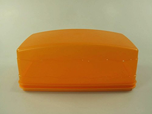 TUPPERWARE Junge Welle Kastenkuchenbehälter orange J29 Kuchen Kastenkuchen