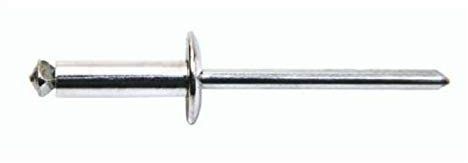 DEGOMETAL - 100 Rivets aveugles éclatés Alu/Acier Tête Ronde Standard 4.8X25-130 148 251