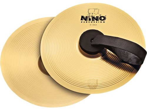 Nino Percussion NINO-BR20 Becken Paar 20,3 cm (8 Zoll) Messing Legierung