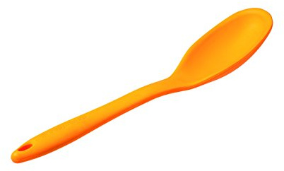 Pavonidea QUATTROAR PAV Cuchara capiente (Silicona, tamaño de 290 x 60 mm, Naranja
